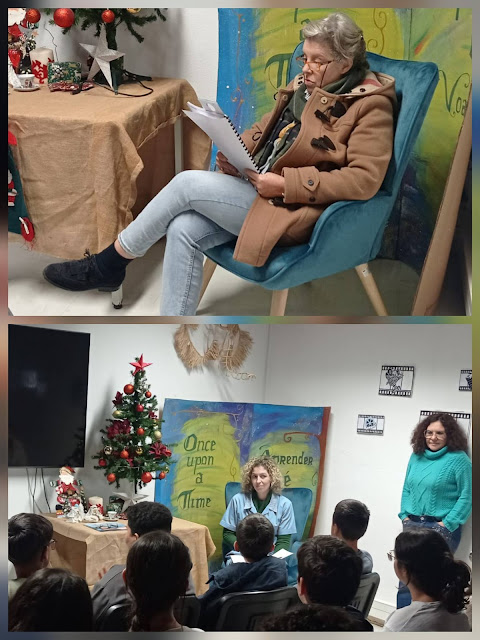 Alunos a participar em atividade