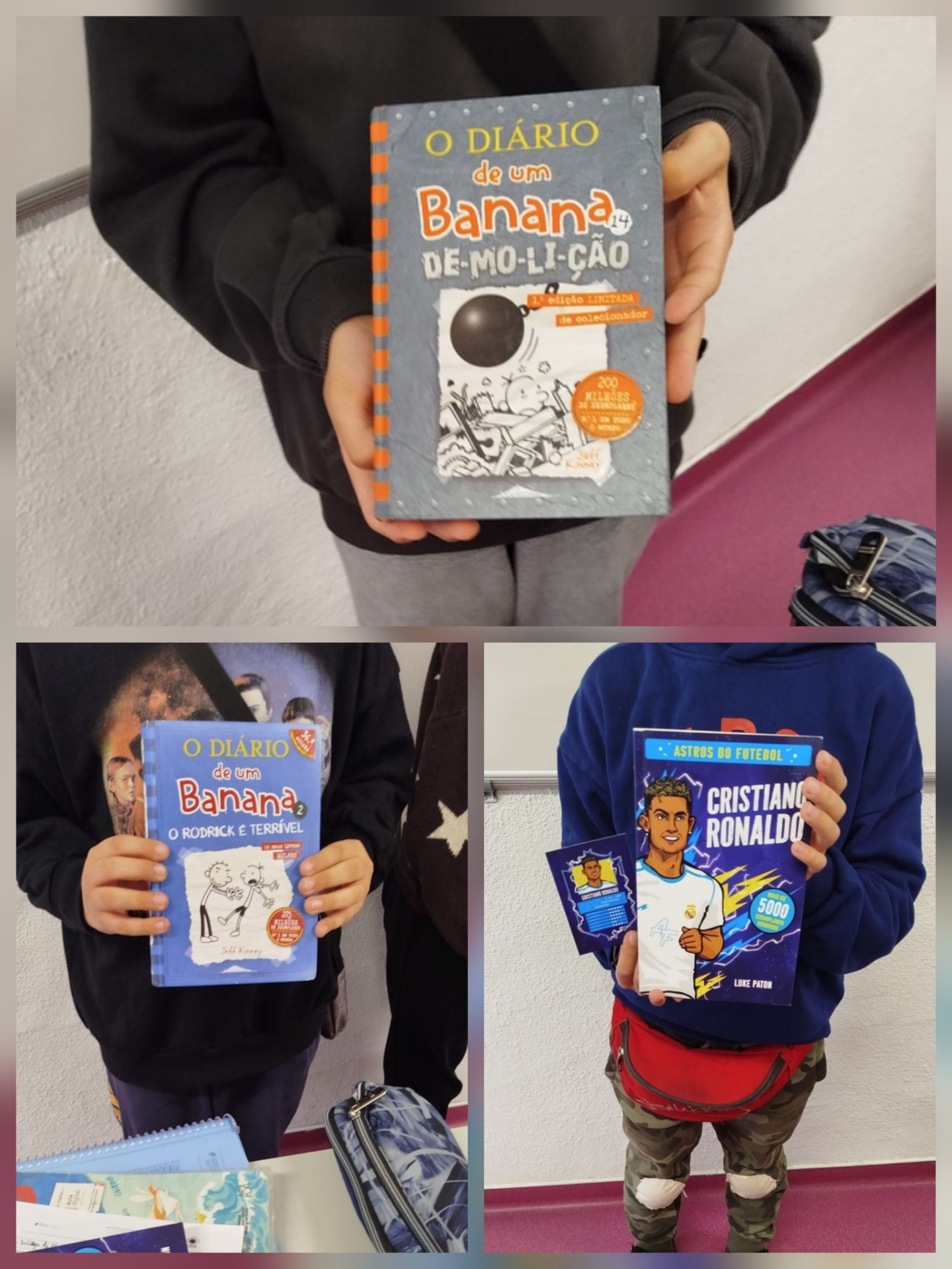 Alunos a participar em atividade