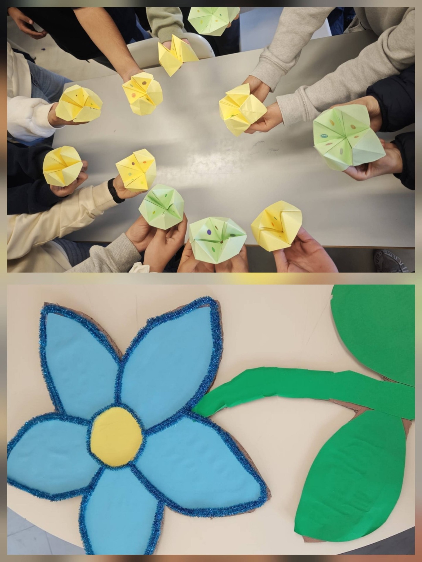 Alunos a participar em atividade